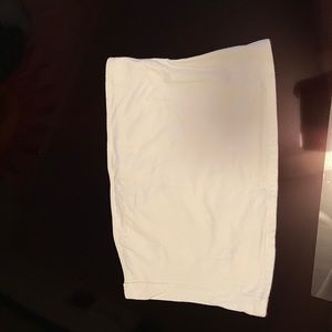 White crop top